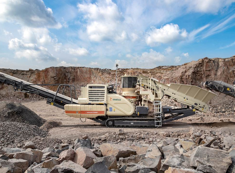 Britador Secundário móvel - Metso - HP200